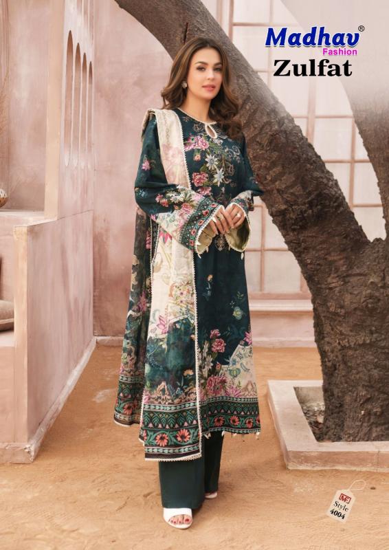 Madhav zulfat vol 4 wholesale dress materials in hyderabad with price